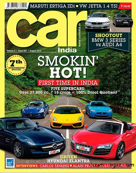 Car India August 2012 Car India August 2012