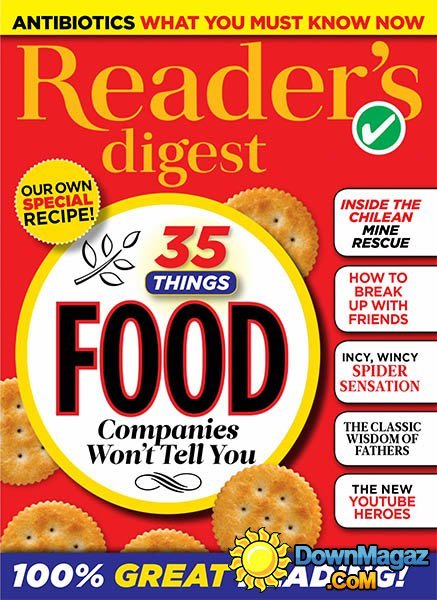 Reader's Digest International AU - September 2015 Reader's Digest International AU - September 2015