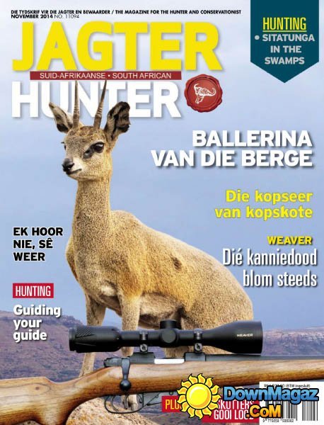 SA Hunter Jagter - November 2014 SA Hunter Jagter - November 2014