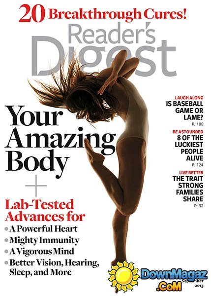 Reader's Digest USA - September 2013 Reader's Digest USA - September 2013