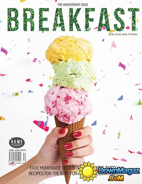 Breakfast - February/March 2015 Breakfast - February/March 2015