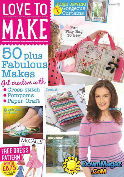 Love to make with Woman's Weekly - June 2016 Love to make with Woman's Weekly - June 2016