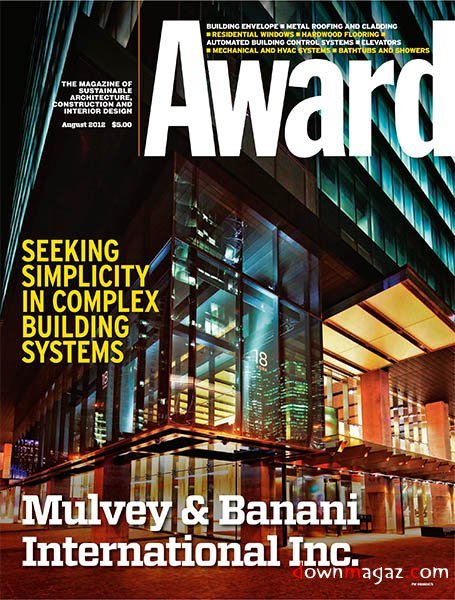 Award - August 2012 Award - August 2012