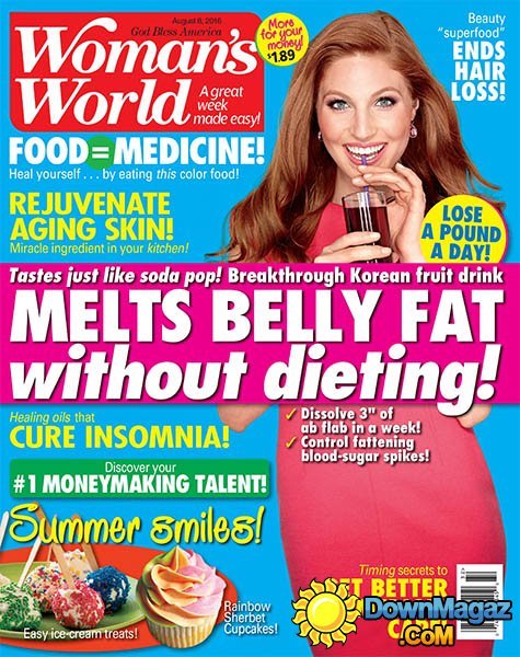 Woman's World - 8 August 2016 Woman's World - 8 August 2016