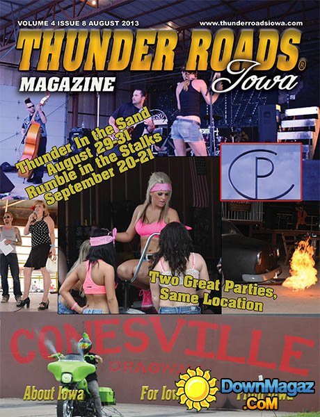 Thunder Roads of Iowa – August 2013 Thunder Roads of Iowa – August 2013