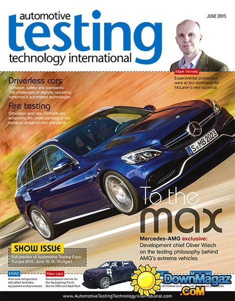 Automotive Testing Technology International - June 2015 Automotive Testing Technology International - June 2015