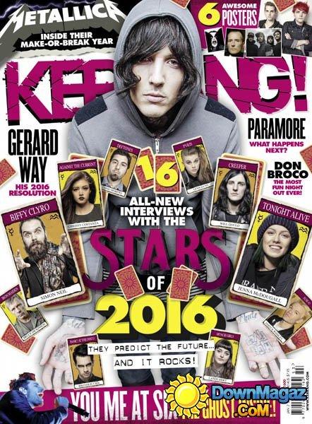 Kerrang! - 2 Janaury 2016 Kerrang! - 2 Janaury 2016