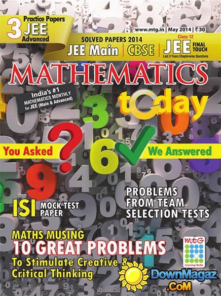 Mathematics Today - May 2014