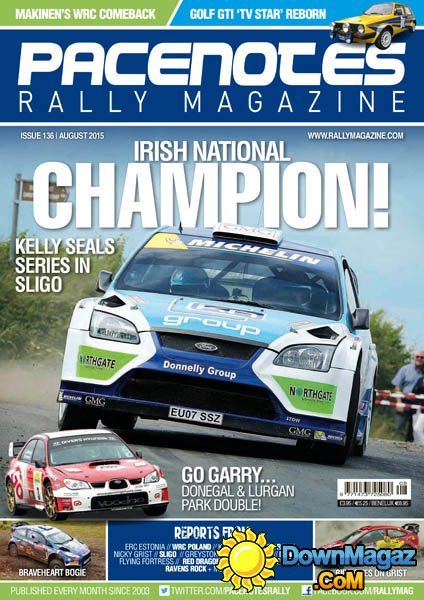Pacenotes Rally UK - August 2015 Pacenotes Rally UK - August 2015