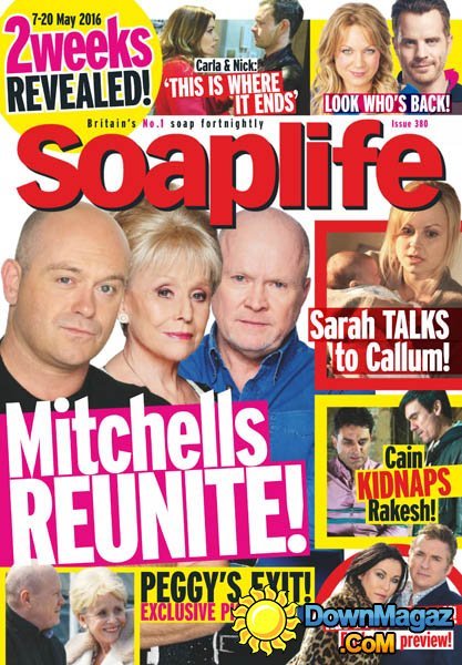 Soaplife - 7 May 2016 Soaplife - 7 May 2016