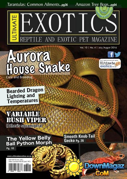 Ultimate Exotics - July-August 2016 Ultimate Exotics - July-August 2016