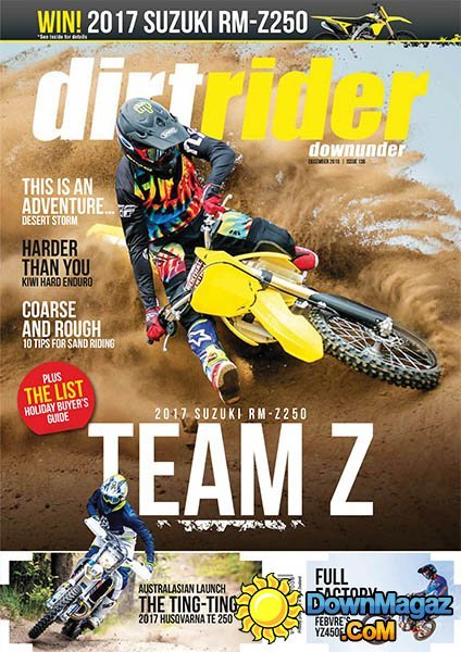 Dirt Rider Downunder - December 2016