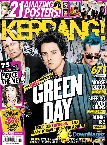 Kerrang! - 20 August 2016 Kerrang! - 20 August 2016