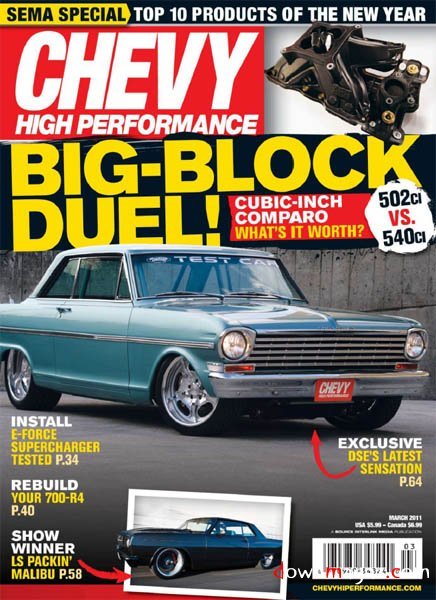 Chevy High Performance - March 2011