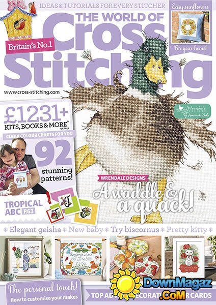 The World of Cross Stitching - August 2016 The World of Cross Stitching - August 2016