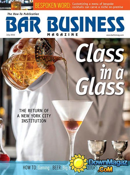 Bar Business - July 2016 Bar Business - July 2016