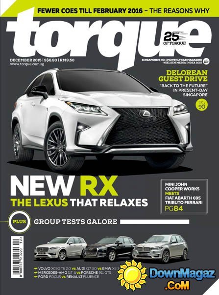 Torque SG – December 2015 Torque SG – December 2015