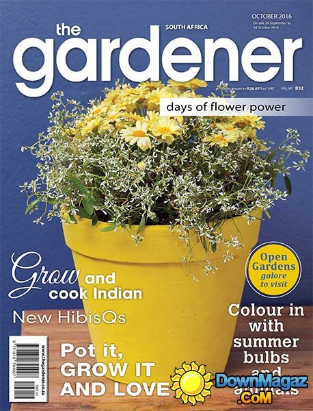 The Gardener SA - October 2016 The Gardener SA - October 2016