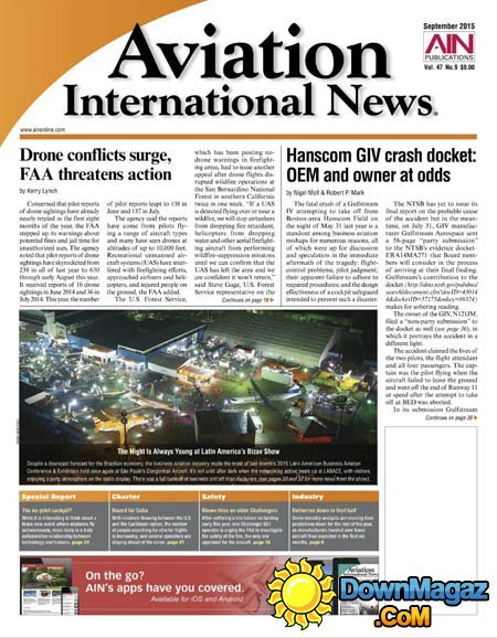 Aviation International News - September 2015 Aviation International News - September 2015
