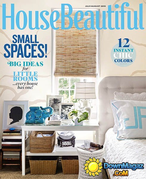 House Beautiful USA - July/August 2015 House Beautiful USA - July/August 2015