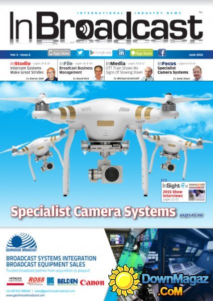 In Broadcast UK - June 2015 In Broadcast UK - June 2015