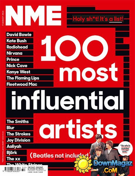 NME - 9 August 2014 NME - 9 August 2014