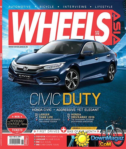 Wheels Asia - August 2016
