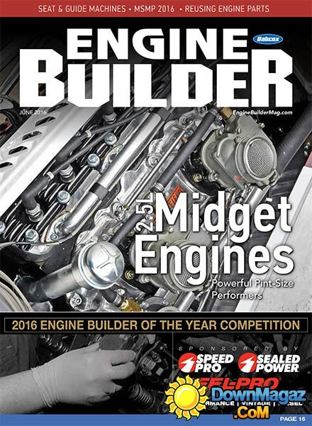Engine Builder - June 2016 Engine Builder - June 2016