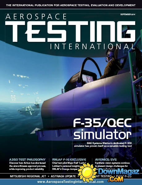 Aerospace Testing International - September 2014 Aerospace Testing International - September 2014
