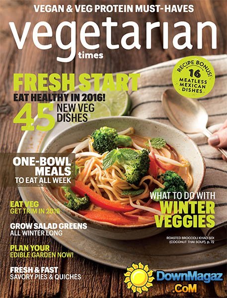 Vegetarian Times USA - January/February 2016 Vegetarian Times USA - January/February 2016
