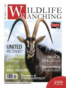 Wildlife Ranching - Is. 4 2018 Wildlife Ranching - Is. 4 2018