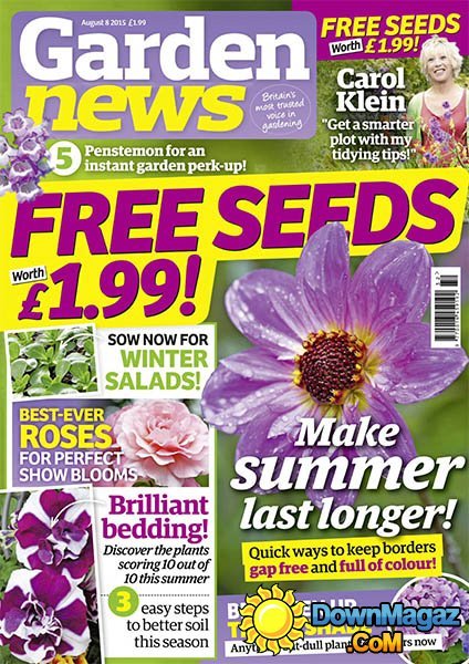 Garden News UK - 8 August 2015 Garden News UK - 8 August 2015