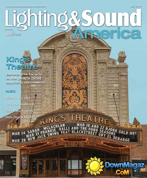 Lighting & Sound America - July 2015 Lighting & Sound America - July 2015