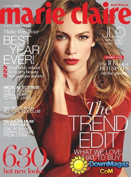 Marie Claire AU - February 2016 Marie Claire AU - February 2016