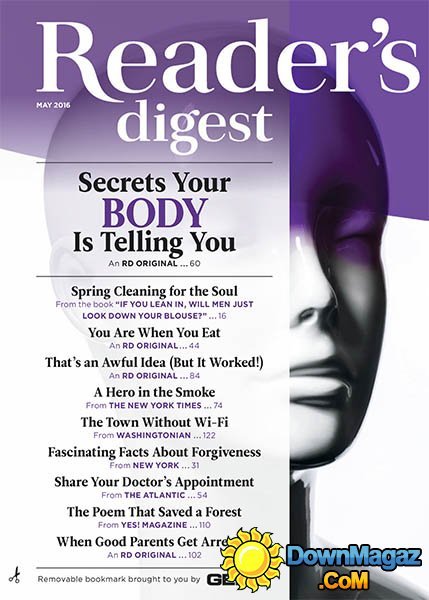 Reader's Digest USA - May 2016 Reader's Digest USA - May 2016