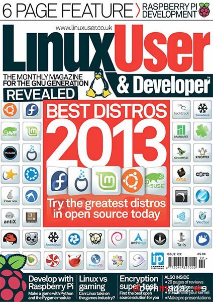 Linux User & Developer UK - Issue 122 2013