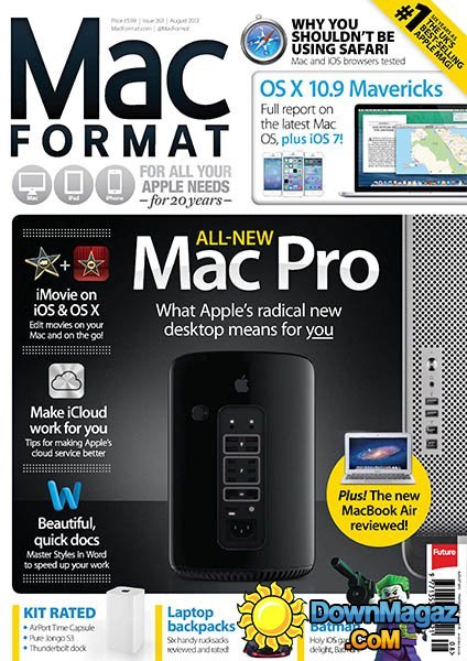 Mac Format - August 2013 Mac Format - August 2013