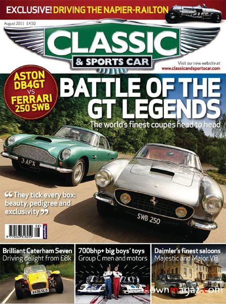 Classic & Sports Car - August 2011 Classic & Sports Car - August 2011