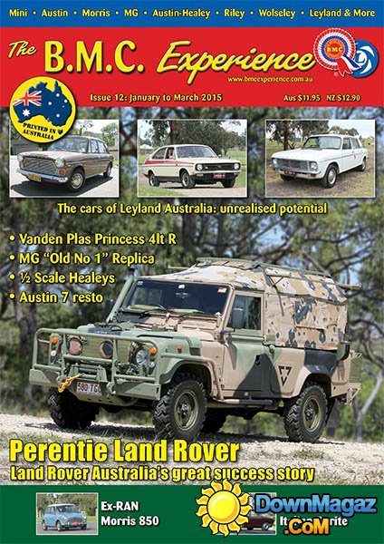 BMC Experience - January/March 2015