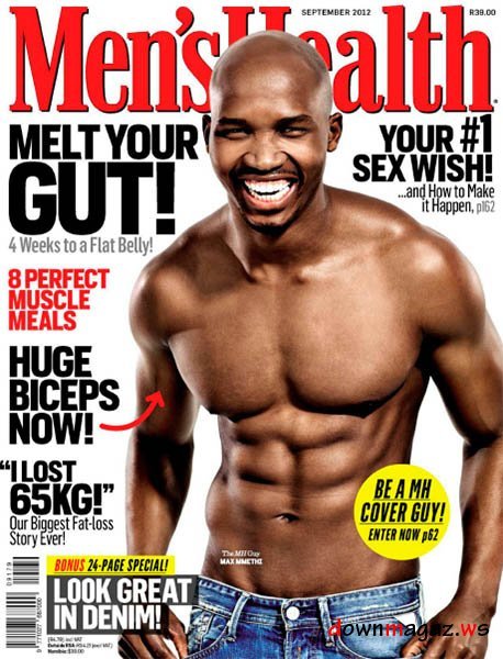Men's Health South Africa September 2012 Men's Health South Africa September 2012