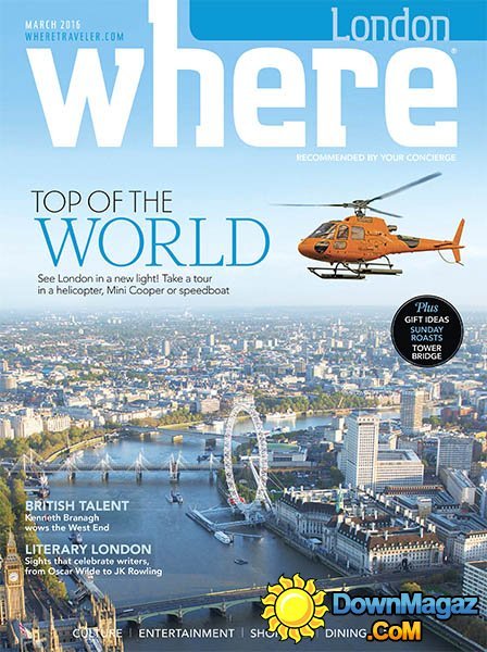 Where London - March 2016 Where London - March 2016