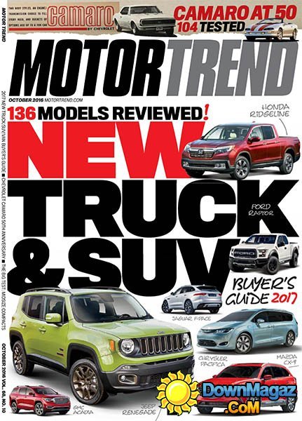 Motor Trend - October 2016 Motor Trend - October 2016