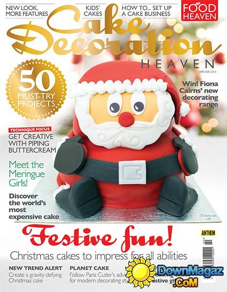 Cake Decoration Heaven UK - Winter 2015 Cake Decoration Heaven UK - Winter 2015