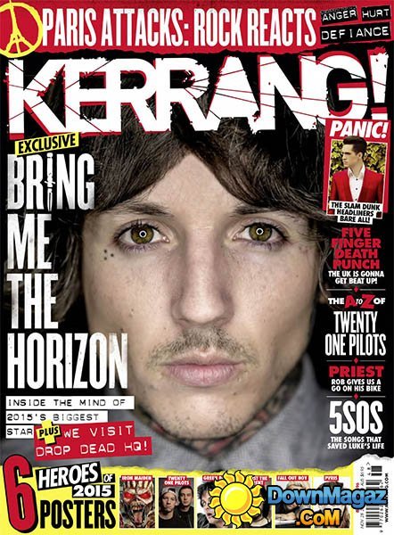 Kerrang! UK - 28 November 2015 Kerrang! UK - 28 November 2015
