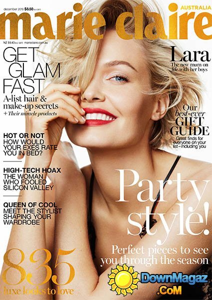 Marie Claire AU - December 2016 Marie Claire AU - December 2016