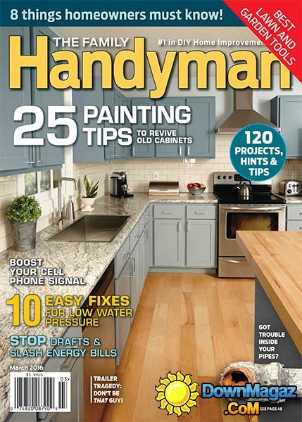 The Family Handyman - March 2016 The Family Handyman - March 2016