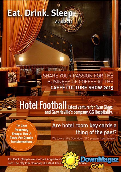 Eat. Drink. Sleep UK - April 2015