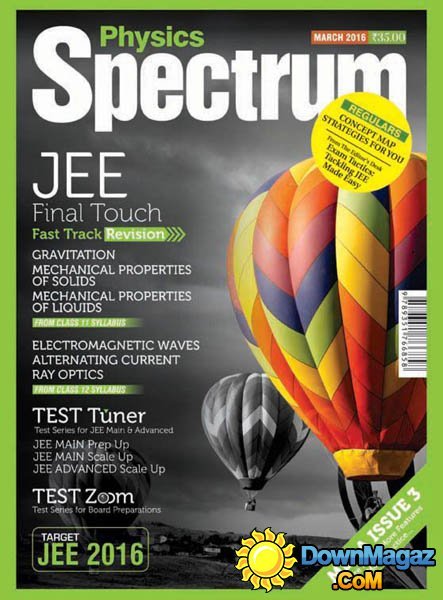 Spectrum Physics - March 2016 Spectrum Physics - March 2016