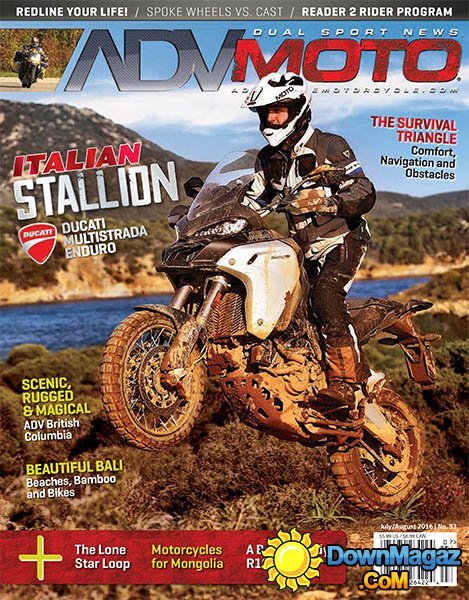Adventure Motorcycle - July-August 2016 Adventure Motorcycle - July-August 2016