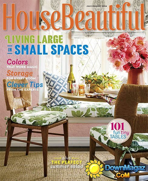 House Beautiful USA - July/August 2014 House Beautiful USA - July/August 2014